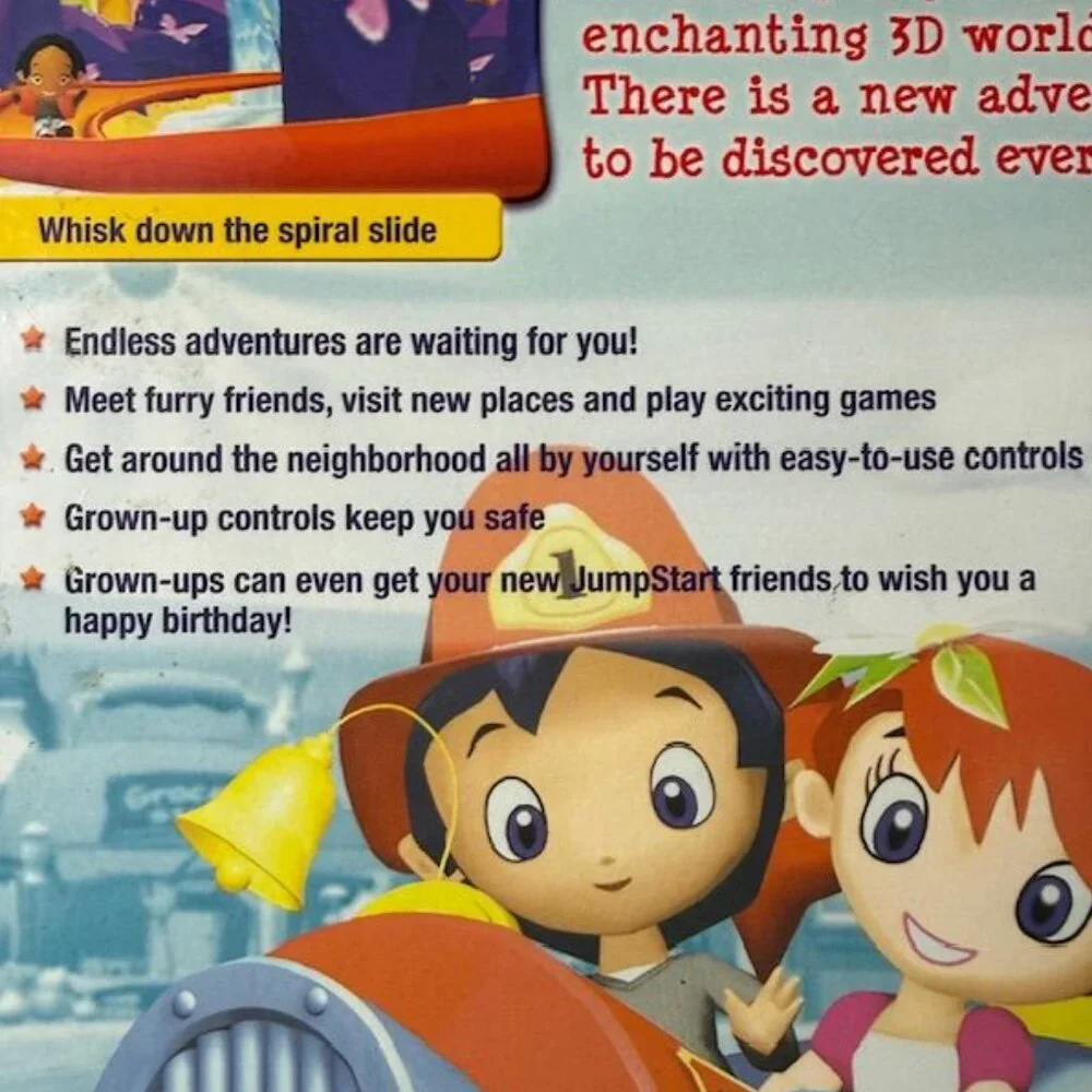 Jumpstart 3D Virtual World My First Adventure PC CD-Rom Software